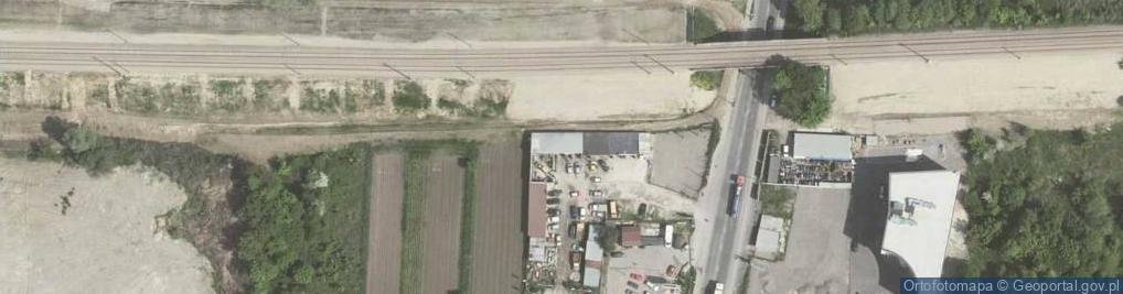 Zdjęcie satelitarne Hurtownia Materiałów Budowlanych Pol Bud M S Czerny P Zapiór