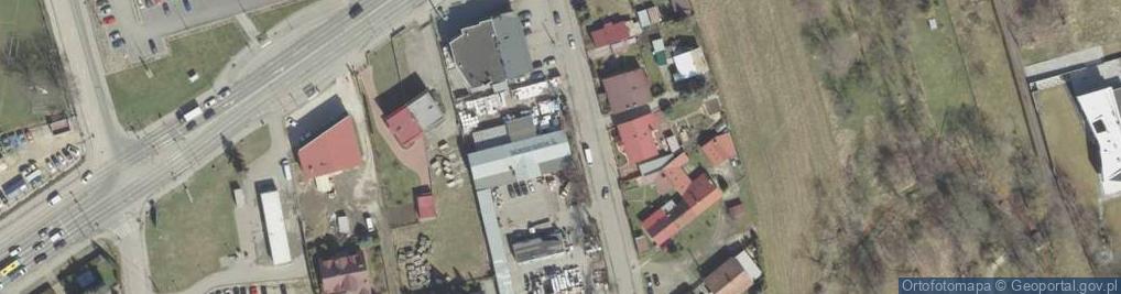 Zdjęcie satelitarne Hurtownia Materiałów Budowlanych Strzelczyk Czerwony