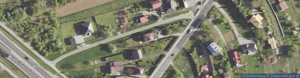 Zdjęcie satelitarne Hurtownia Materiałów Tapicerskich