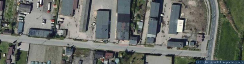 Zdjęcie satelitarne Hurtownia Nabiałowa Cezary