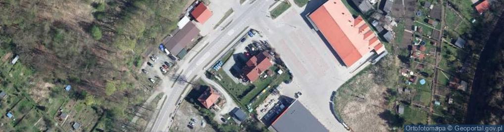 Zdjęcie satelitarne Hurtownia Napojów Zdroje