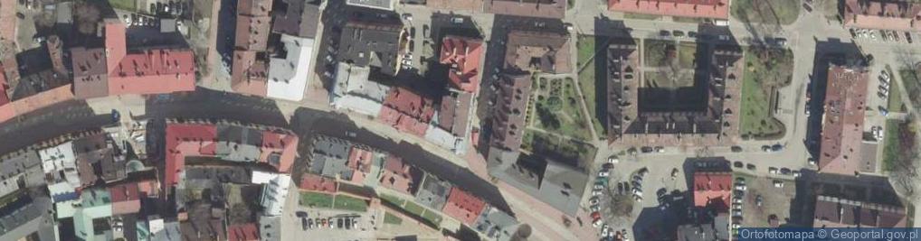 Zdjęcie satelitarne Hurtownia Odzieżowo Przemysłowa Jan Tar Andrzej Babiarz Andrzej Aleksander Janusz Babiarz
