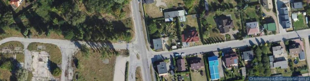 Zdjęcie satelitarne Hurtownia Odzieży Roboczej i