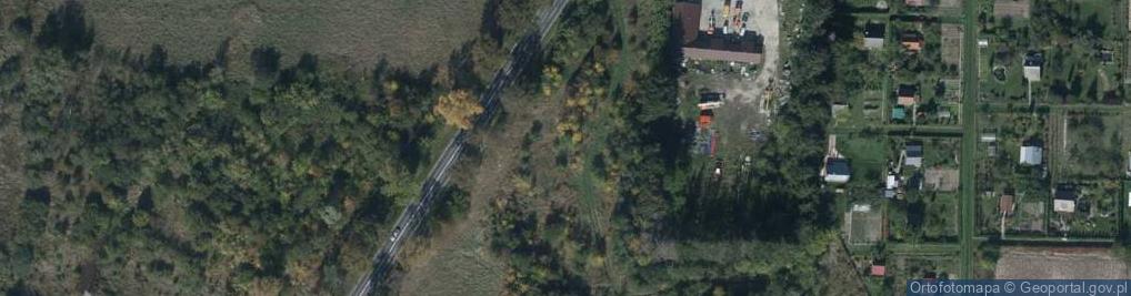 Zdjęcie satelitarne Hurtownia Odzieży Używanej i Sprzętu Domowego Bianka Wyskiel Leszek