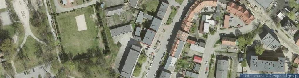 Zdjęcie satelitarne Hurtownia Odzieży Używanej Mobatex