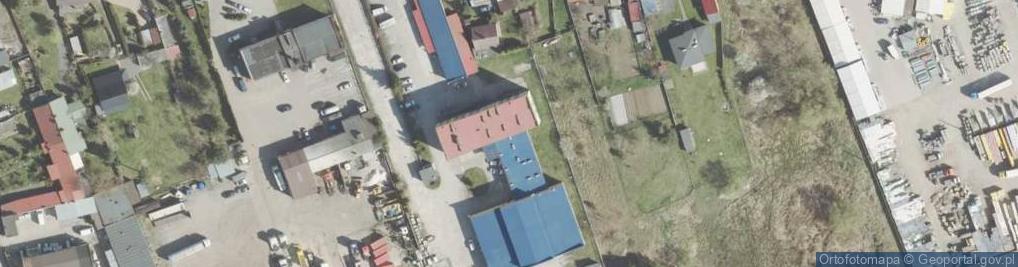 Zdjęcie satelitarne Hurtownia Odzieży Używanej Pamarhurt