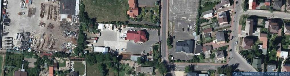 Zdjęcie satelitarne Hurtownia Owoców i Warzyw Grzegorz Fryc