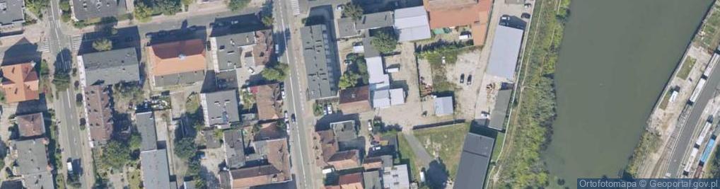 Zdjęcie satelitarne Hurtownia Owoców i Warzyw