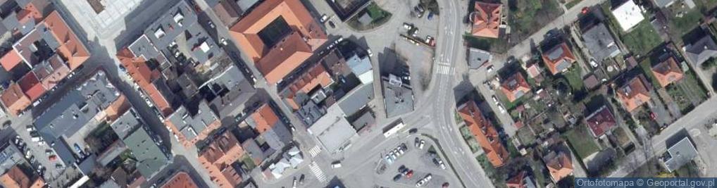 Zdjęcie satelitarne Hurtownia Papiernicza Biuromix Center Plus w Kwiatkowski H Szymańska Haładus