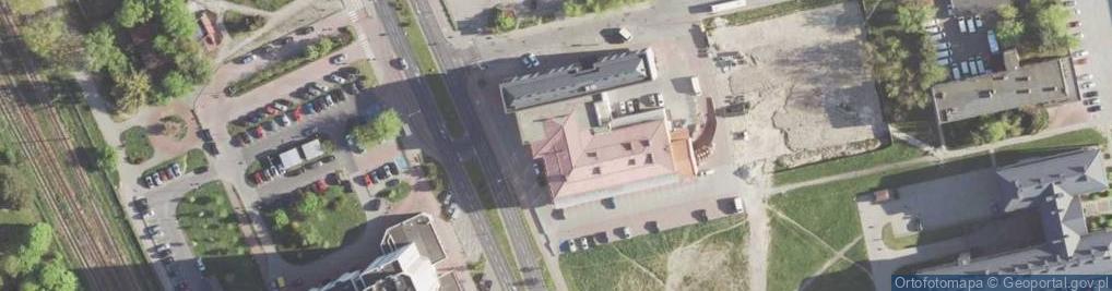 Zdjęcie satelitarne Hurtownia Płytek Ceramicznych Ikada Anna Małek Szlufik Arkadiusz Chmielowiec