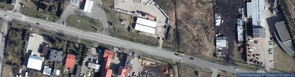 Zdjęcie satelitarne Hurtownia płytek gresowych i ceramicznych - GresOUTLET Zgierz