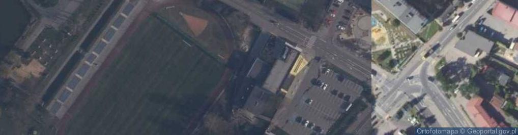 Zdjęcie satelitarne Hurtownia pod Sokołem Sprzedaż Hurtowa i Detaliczna