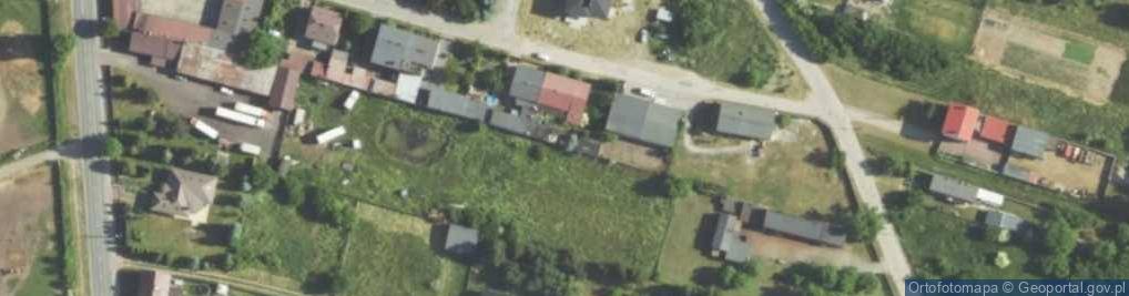 Zdjęcie satelitarne Hurtownia Przemysłowa Malwa Bogumiła Wojnowska Wiesław Wojnowski