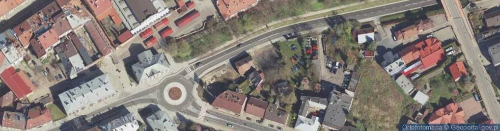 Zdjęcie satelitarne Hurtownia Spożywcza