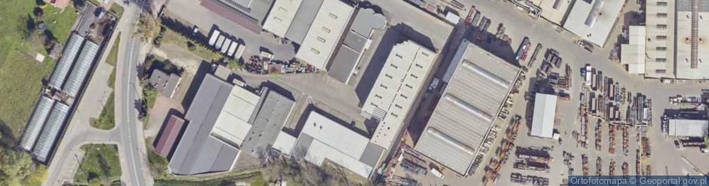 Zdjęcie satelitarne Hurtownia Spożywczo Przemysłowa Lubax z J Luba w B Antoniak