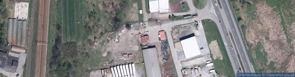 Zdjęcie satelitarne Hurtownia stali - Dopieralski