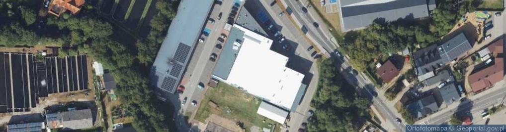 Zdjęcie satelitarne Hurtownia Wielobranżowa Kwadja