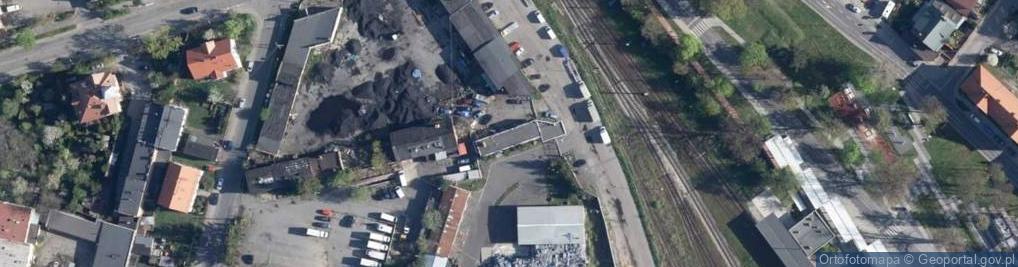 Zdjęcie satelitarne Hurtownia Wielobranżowa Piast Eksport Import