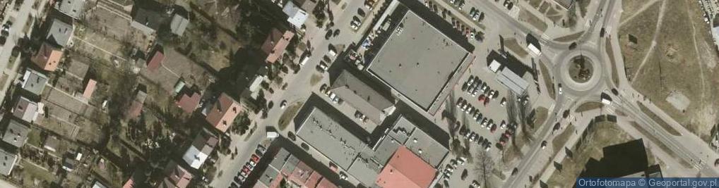 Zdjęcie satelitarne Hurtownia Wyrobów Tytoniowych i Spożywczych