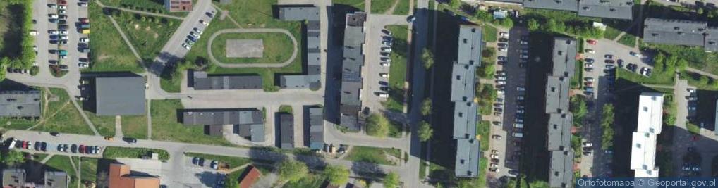 Zdjęcie satelitarne Hurtownia Zefirek