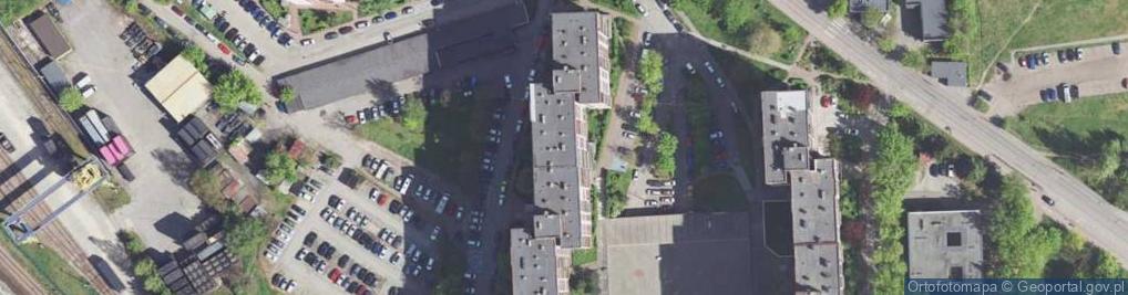 Zdjęcie satelitarne Hurtownia Źródełko Gardeła Krystyna Gardeła Sebastian