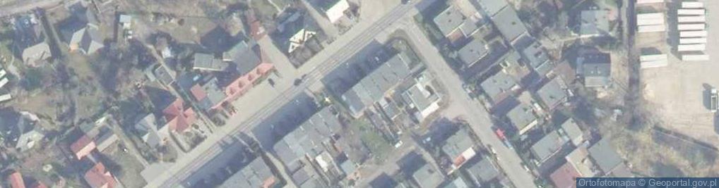Zdjęcie satelitarne Hurtownie Materiałów Drzewnych i Budowlanych Kaczmarkowie z M i R