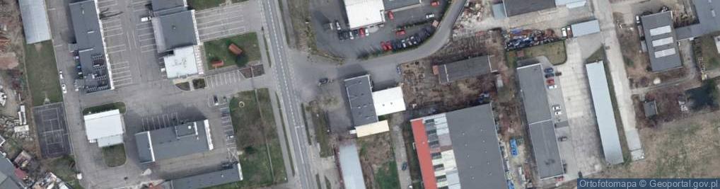 Zdjęcie satelitarne Hurtownie Veto