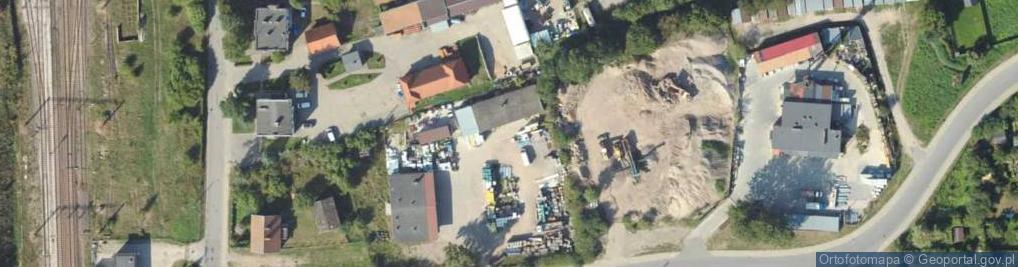 Zdjęcie satelitarne Hurtowy Handwl Spożywczy Andrzej Chełstowski Małgorzata Szpręgel