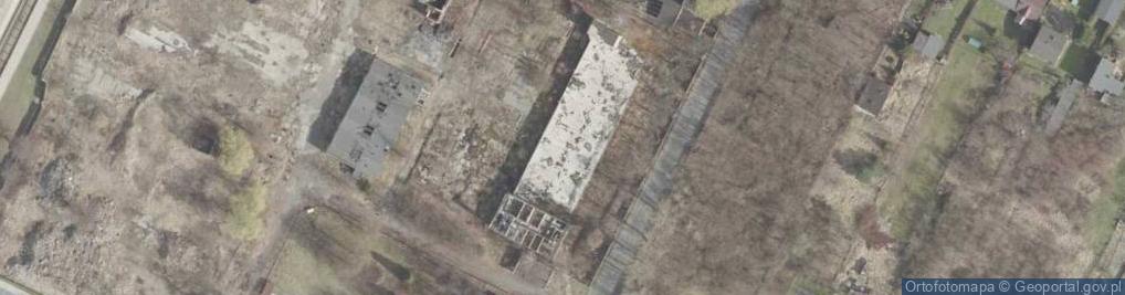Zdjęcie satelitarne Huta Szkła Artystycznego Ząbkowice w Likwidacji