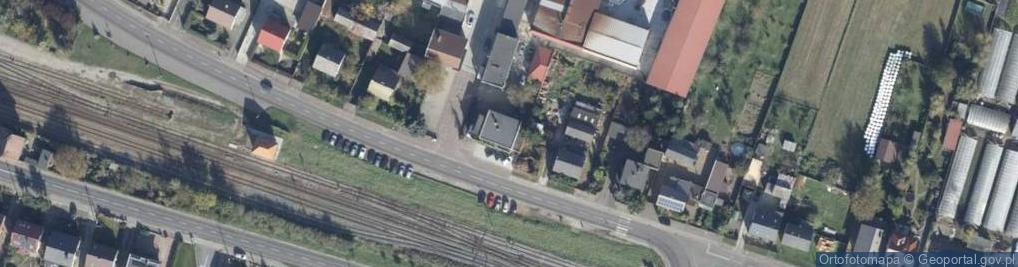 Zdjęcie satelitarne Huta Szkła Gloss Glonek Busz