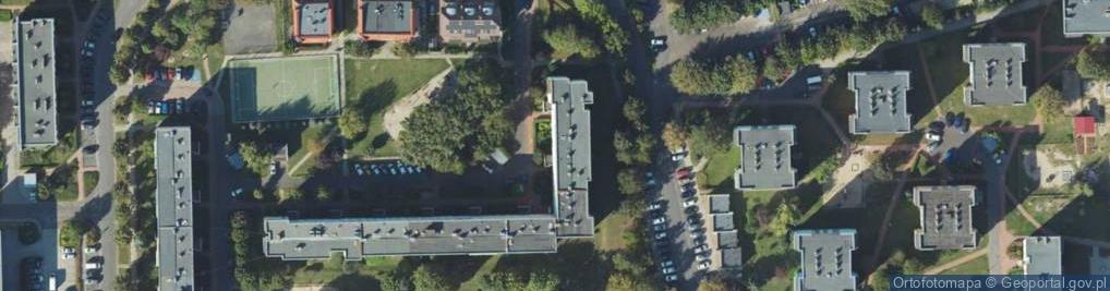 Zdjęcie satelitarne Hydekoprojekt Projektowanie Nadzory