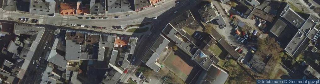 Zdjęcie satelitarne II Liceum Ogólnokształcące im Dąbrówki