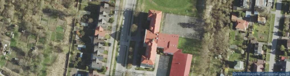 Zdjęcie satelitarne II Liceum Ogólnokształcące im Gen Gustawa Orlicz Dreszera w Chełmie