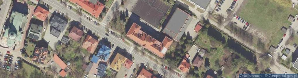 Zdjęcie satelitarne II Liceum Ogólnokształcące im Płk Leopolda Lisa Kuli