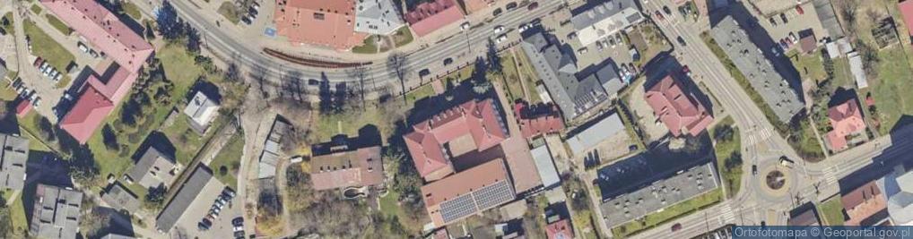 Zdjęcie satelitarne II Liceum Ogólnokształcące w Krasnymstawie