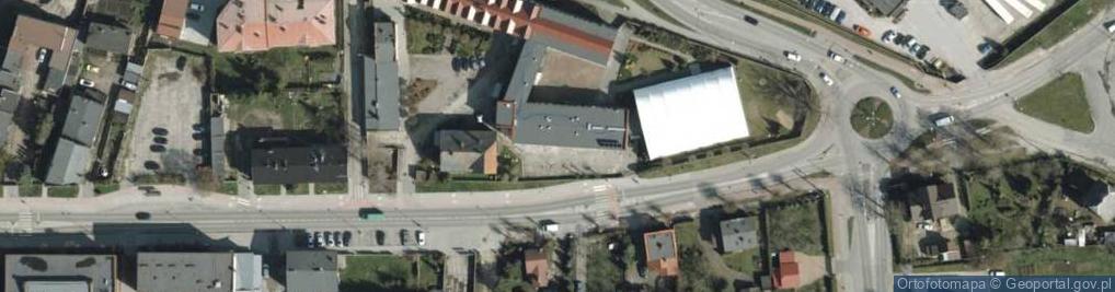 Zdjęcie satelitarne II Liceum Ogólnokształcące w Starogardzie Gdańskim