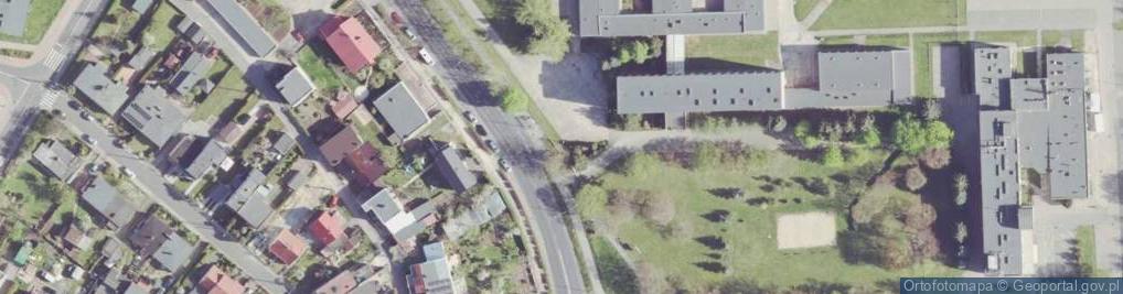 Zdjęcie satelitarne III Liceum Ogólnokształcące im.Bohaterów Westerplatte w Głogowie