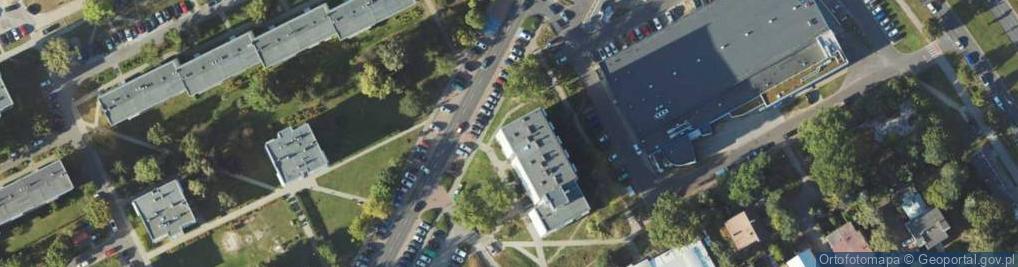 Zdjęcie satelitarne Ikar Handel Art Spożywczymi Paweł Workowski Tadeusz Szpak