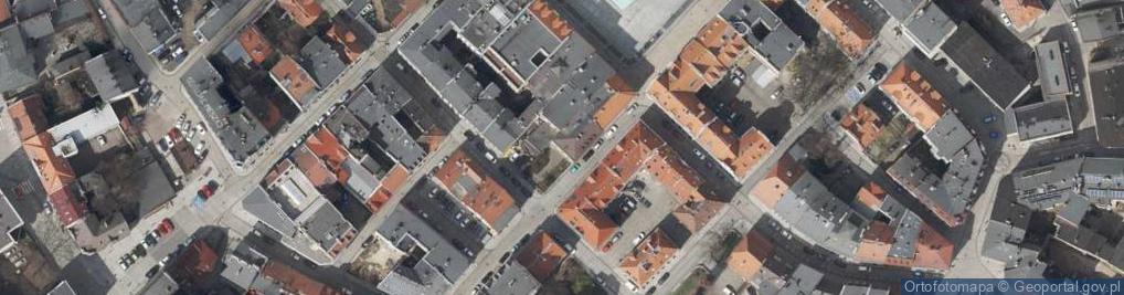 Zdjęcie satelitarne Import Eksport Art Przemysłowo Spożywczych Gliwice