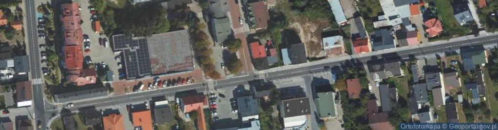 Zdjęcie satelitarne Import Eksport Handel Art Przemysłowymi Więcławski Dariusz