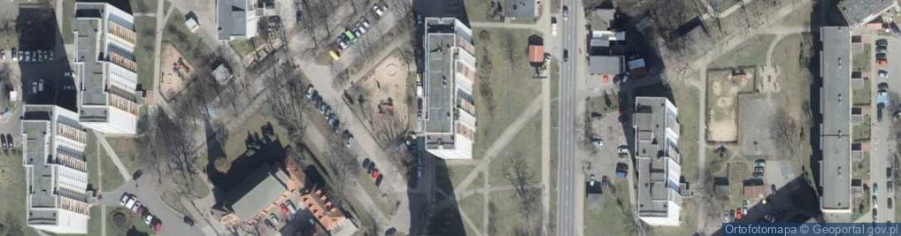 Zdjęcie satelitarne Import-Export, Handel Art.Przem.i Spoż.Mrowiński Wiesław