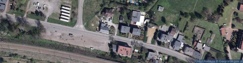 Zdjęcie satelitarne Import Przedsiębiorstwo Handlowe Rybnik