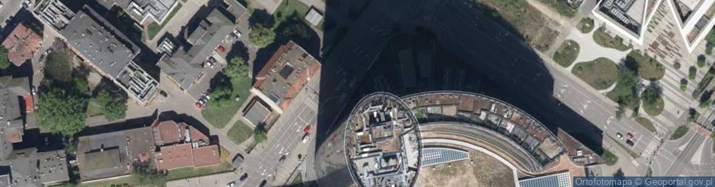 Zdjęcie satelitarne In The Sky - Apartamenty w SkyTower