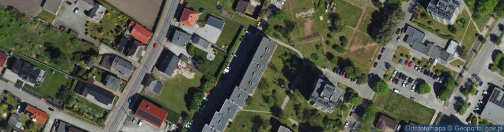 Zdjęcie satelitarne Indyw.Praktyka Lek.J.Nawrocki