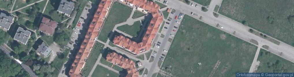 Zdjęcie satelitarne Indywidualna Praktyka Dentystyczna Aleksandra Całkosińska
