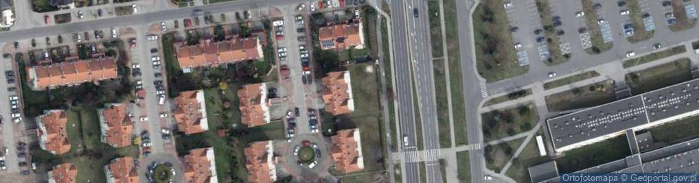 Zdjęcie satelitarne Indywidualna Praktyka Lakarska w Miejscu Wezwania