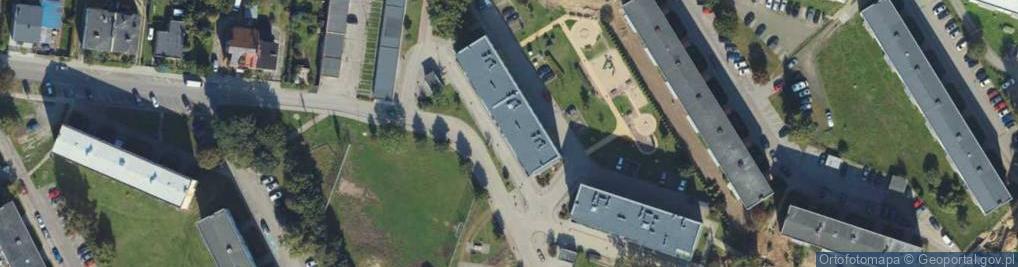 Zdjęcie satelitarne Indywidualna Praktyka Lekarska Emil Zyzikul.Błękitna 1/1181-111 Gdynia