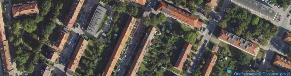 Zdjęcie satelitarne Indywidualna Praktyka Lekarska Janusz Dzisko