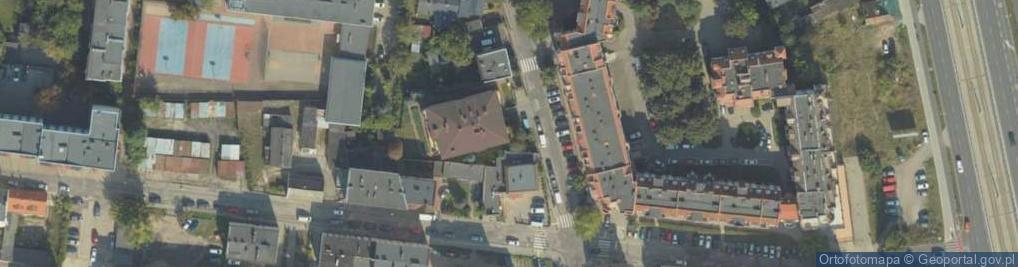 Zdjęcie satelitarne Indywidualna Praktyka Lekarska Lek.Dawid Łukasik