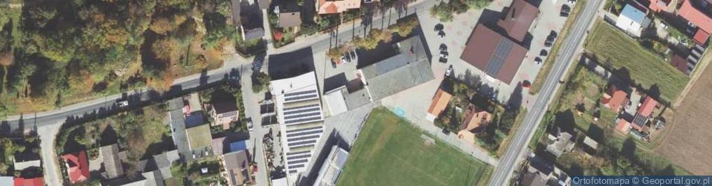 Zdjęcie satelitarne Indywidualna Praktyka Lekarska Mroczeń 146 63 604 Baranów